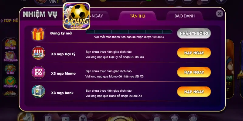 Một số điều cần lưu ý khi tham gia chương trình Giftcode Choangclub