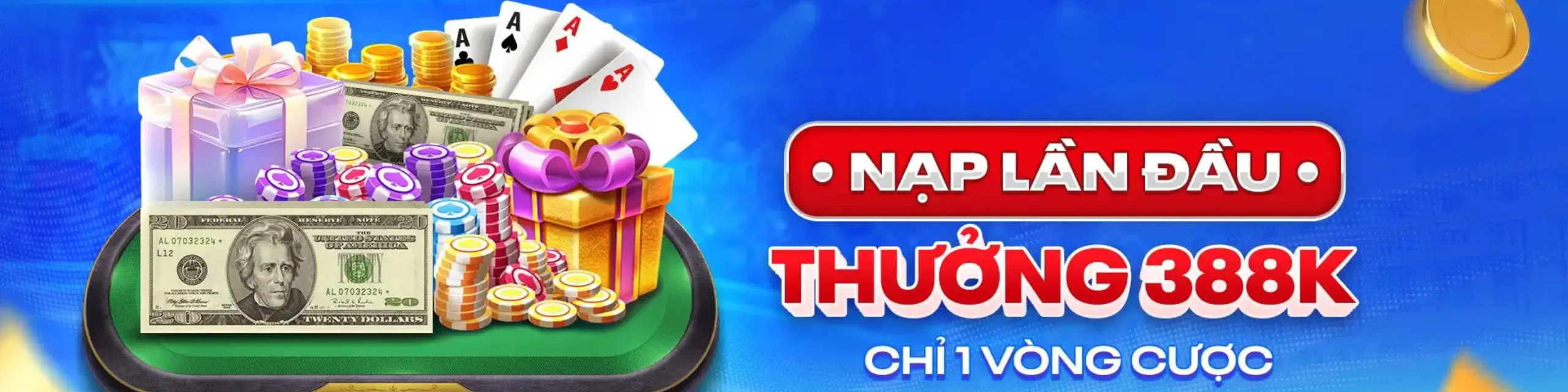 Nạp lần đầu thưởng 388k