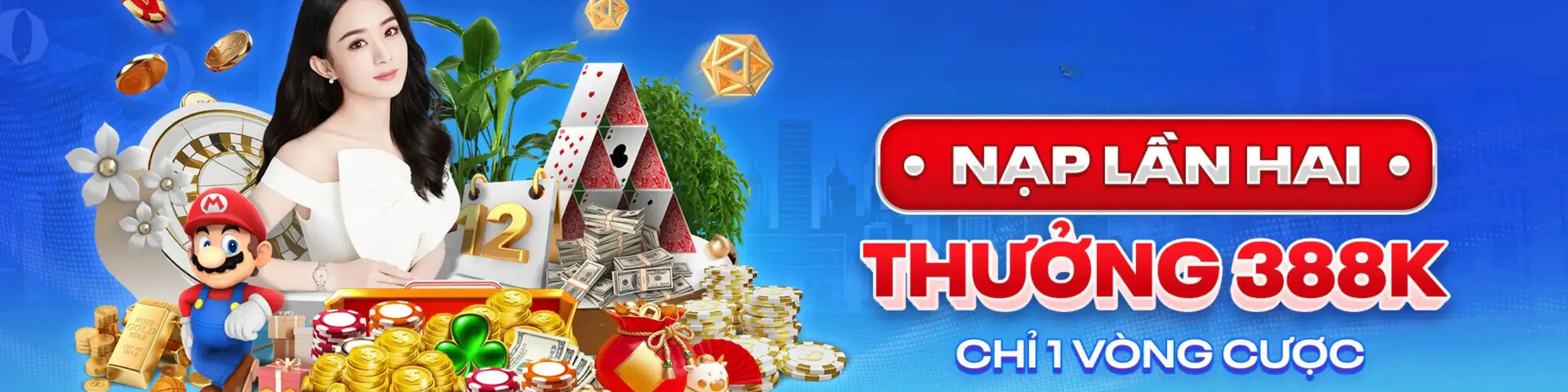 Nạp lần hai thưởng 388k